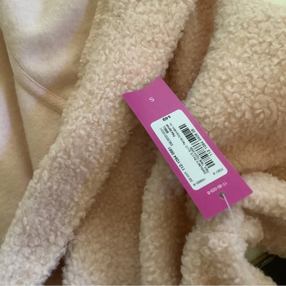 Ambrielle Sleepwear Robe Sz Small Women Soft Pink With Hood - Picture 9 of 11